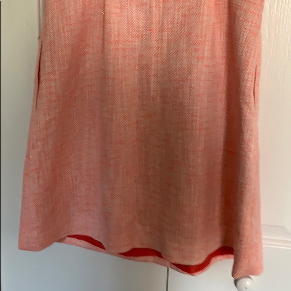 J Crew Coral colored tweed knit sundress - Picture 7 of 7